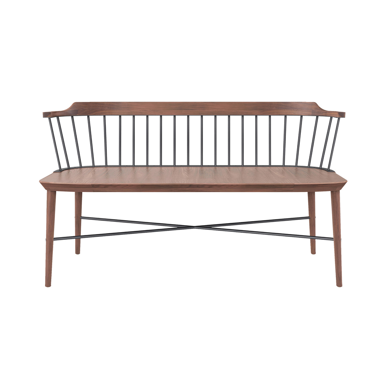 Exchange Bench: Natural Walnut