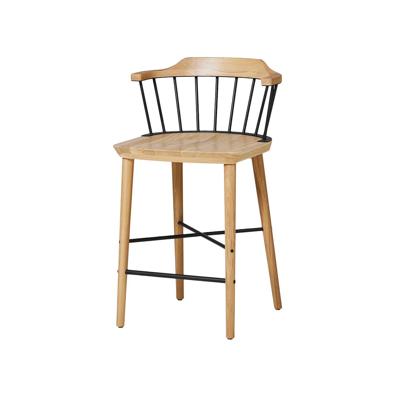 Exchange Bar + Counter Chair: Counter + Natural Oak