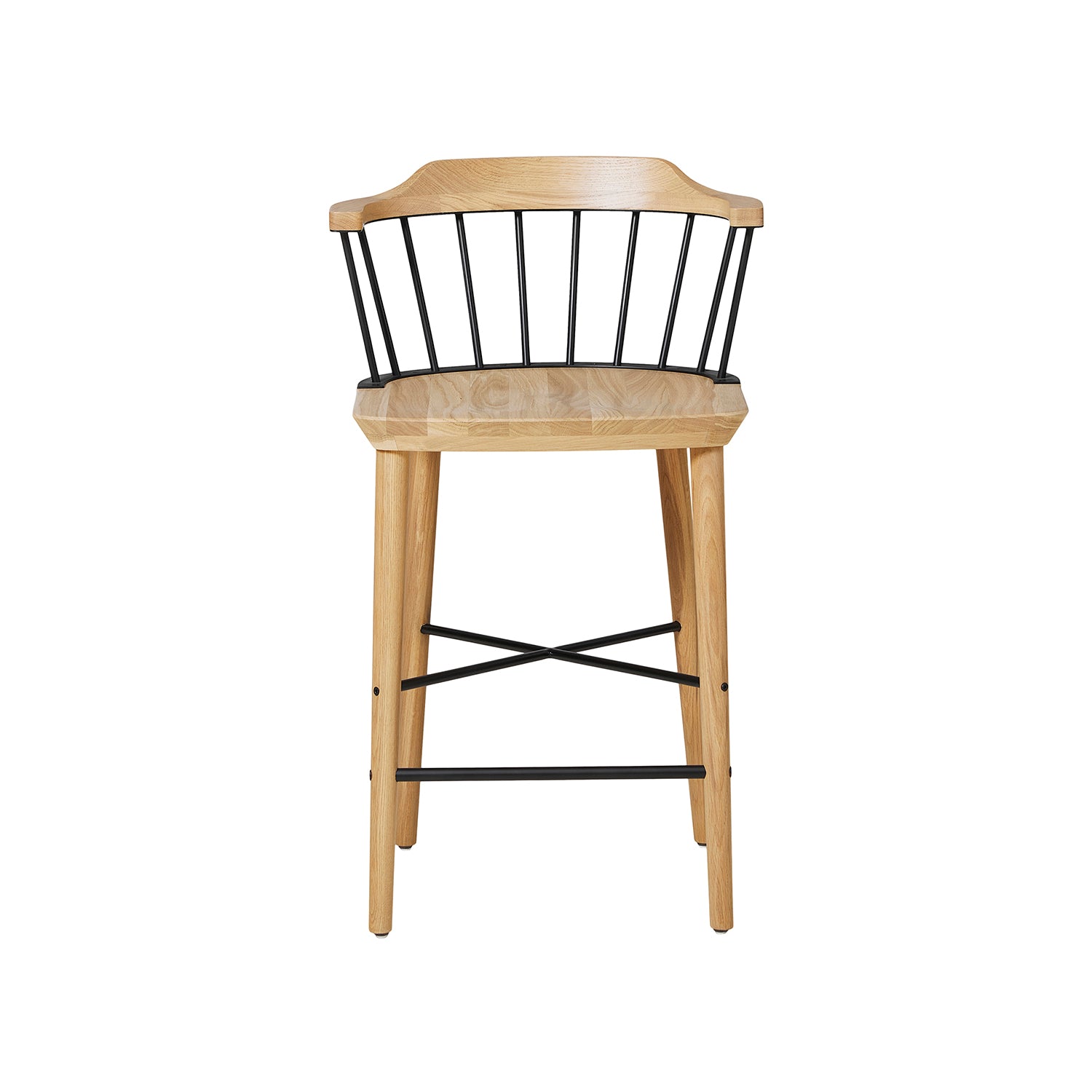 Exchange Bar + Counter Chair: Counter + Natural Oak