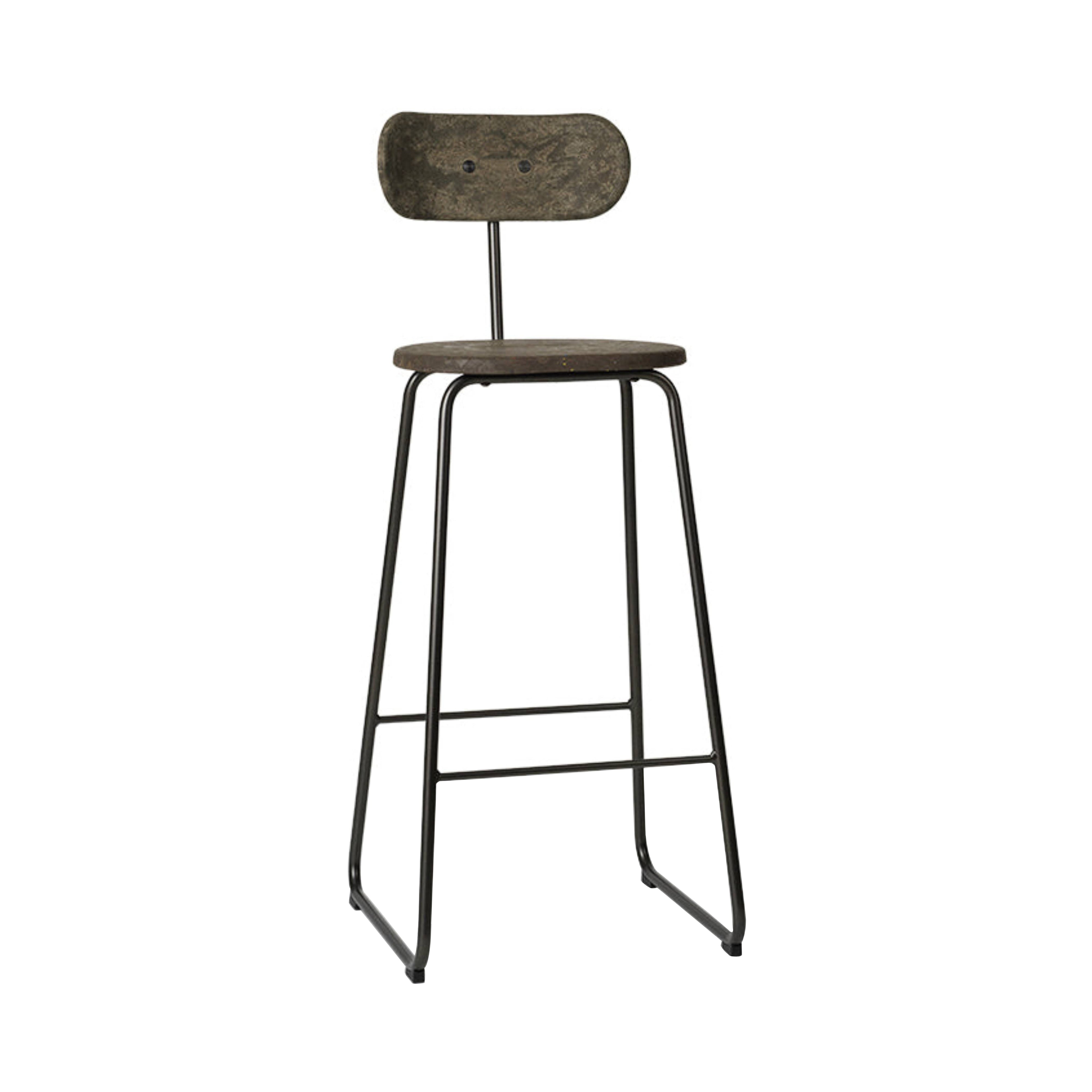 Earth Stool Backrest: Coffee Edition + Bar + Coffee Waste Dark