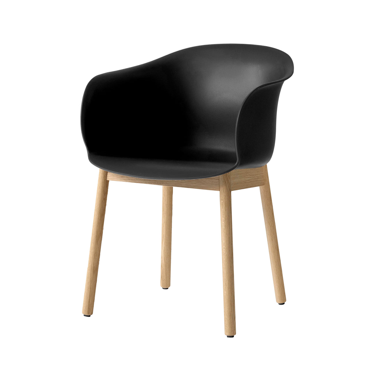 Elefy Chair JH30: Black + Oak