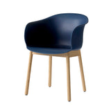 Elefy Chair JH30: Midnight Blue + Oak