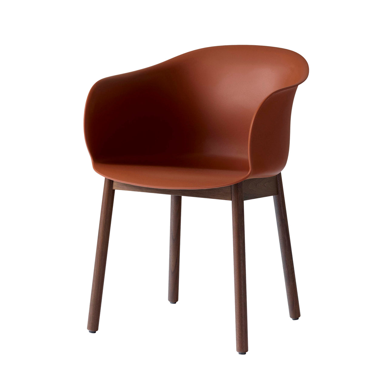 Elefy Chair JH30: Copper Brown + Walnut