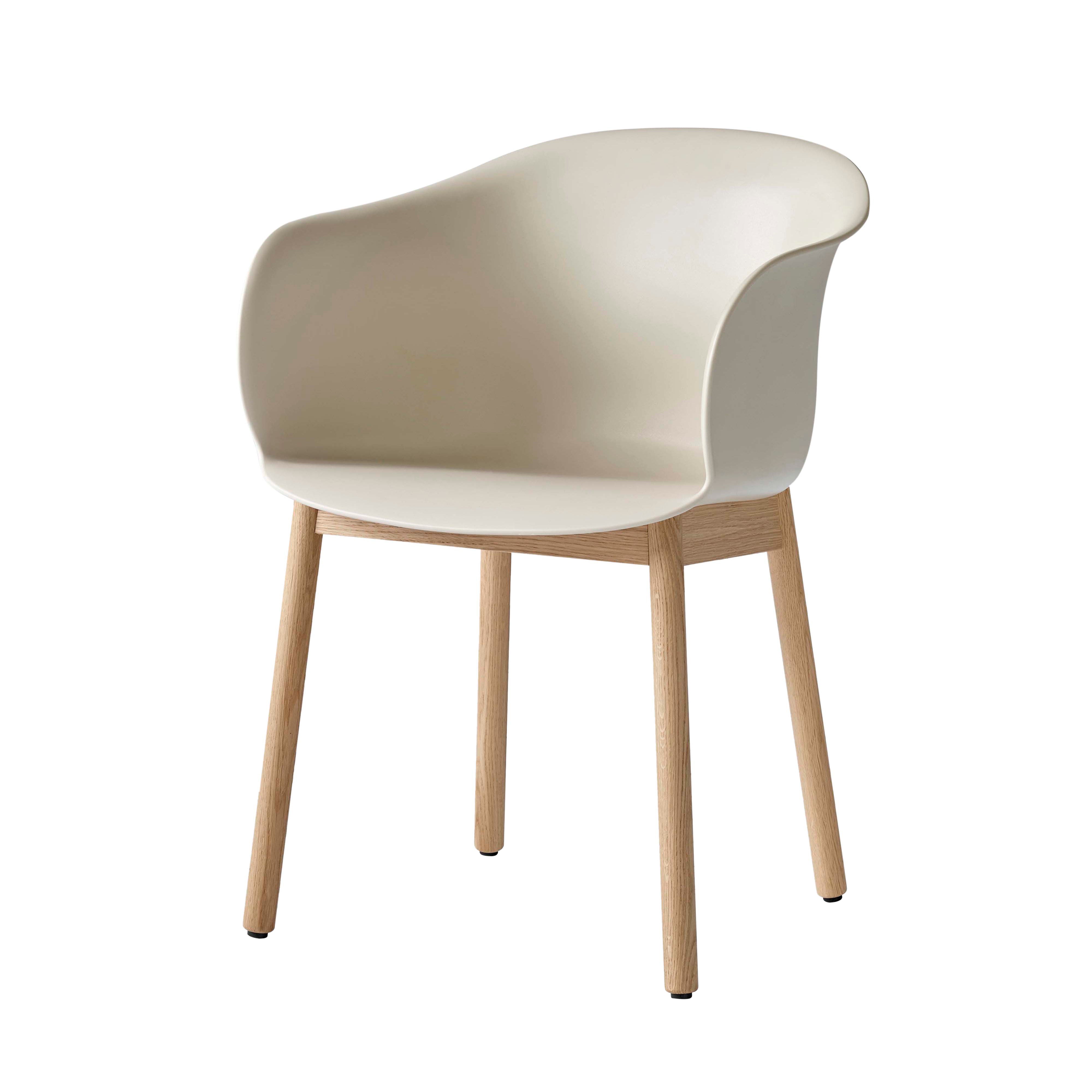 Elefy Chair JH30: Soft Beige + Oak