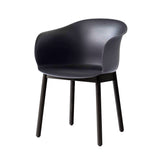 Elefy Chair JH30: Black + Black Lacquered Oak