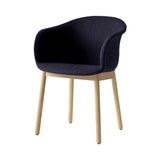 Elefy Chair JH31: Upholstered + Clear Lacquered Oak