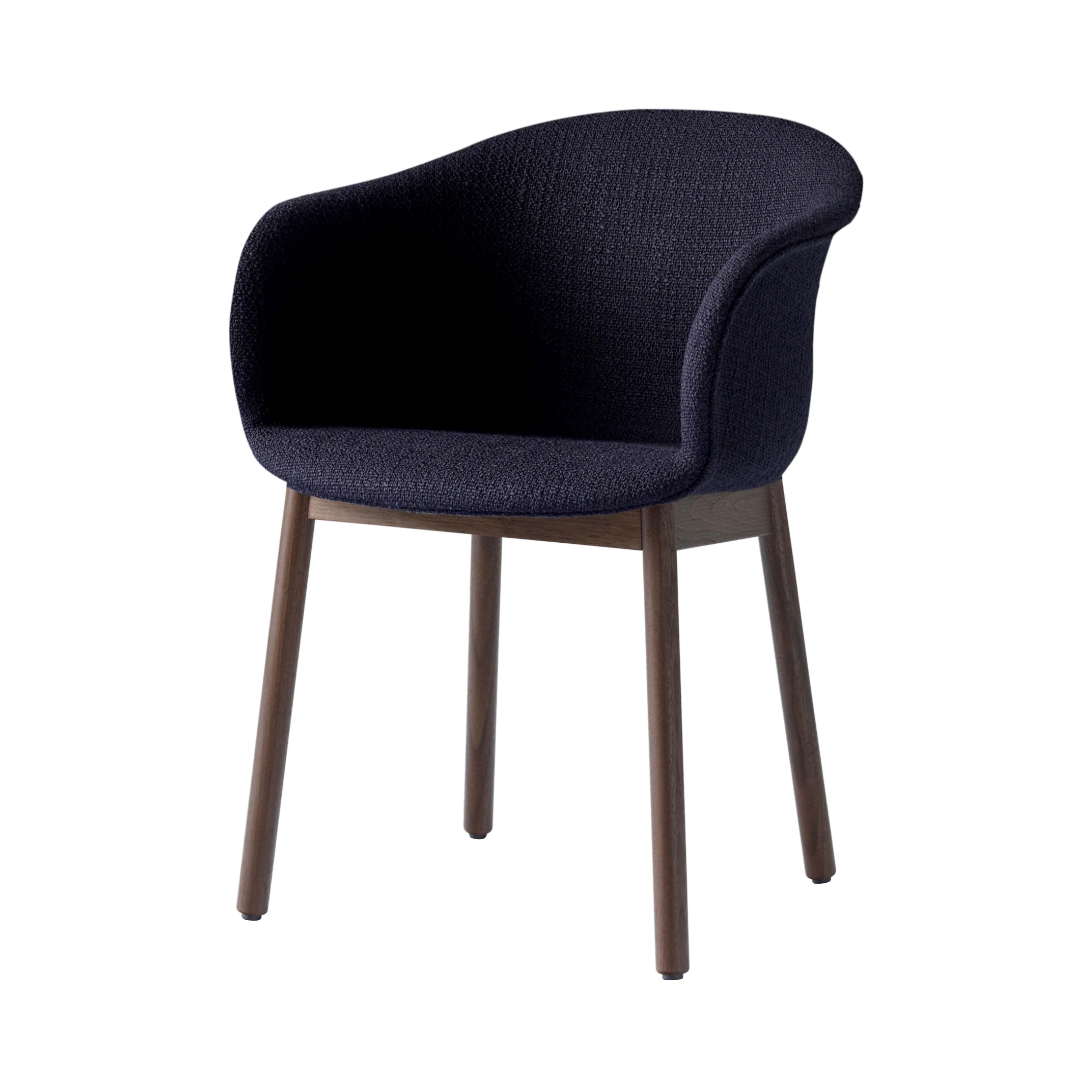 Elefy Chair JH31: Upholstered + Walnut