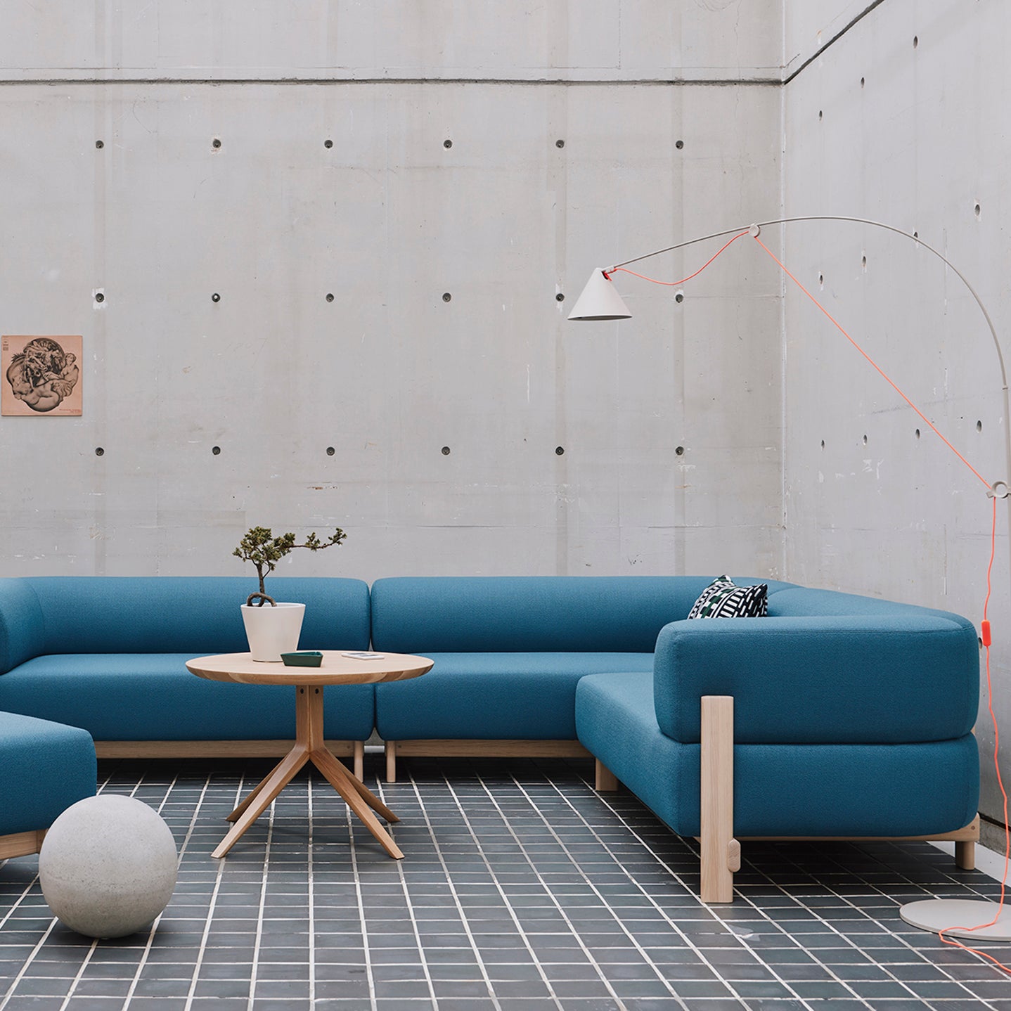 Elephant 2 Seater Sofa Corner: LS