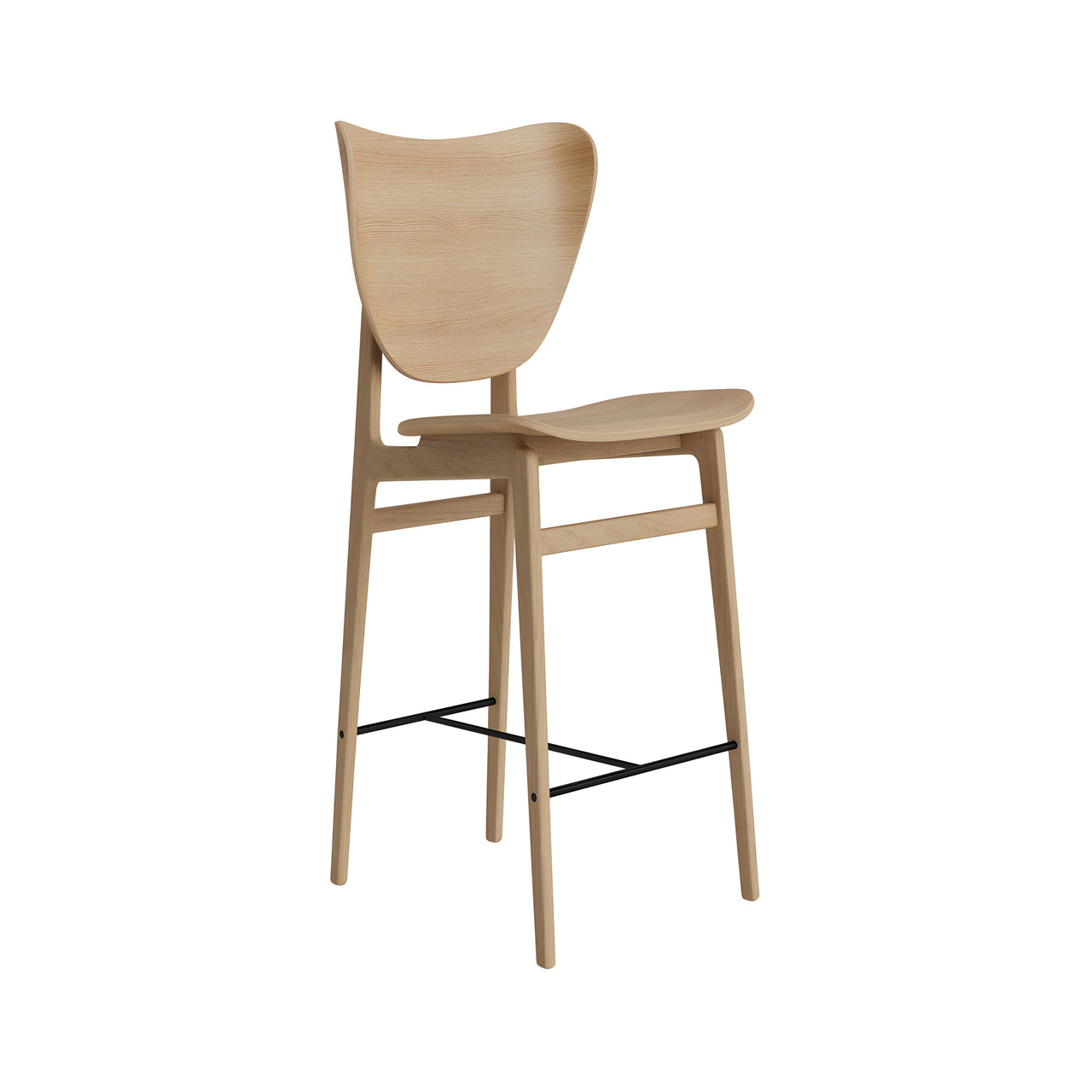 Elephant Bar + Counter Chair: Counter + Natural Oak