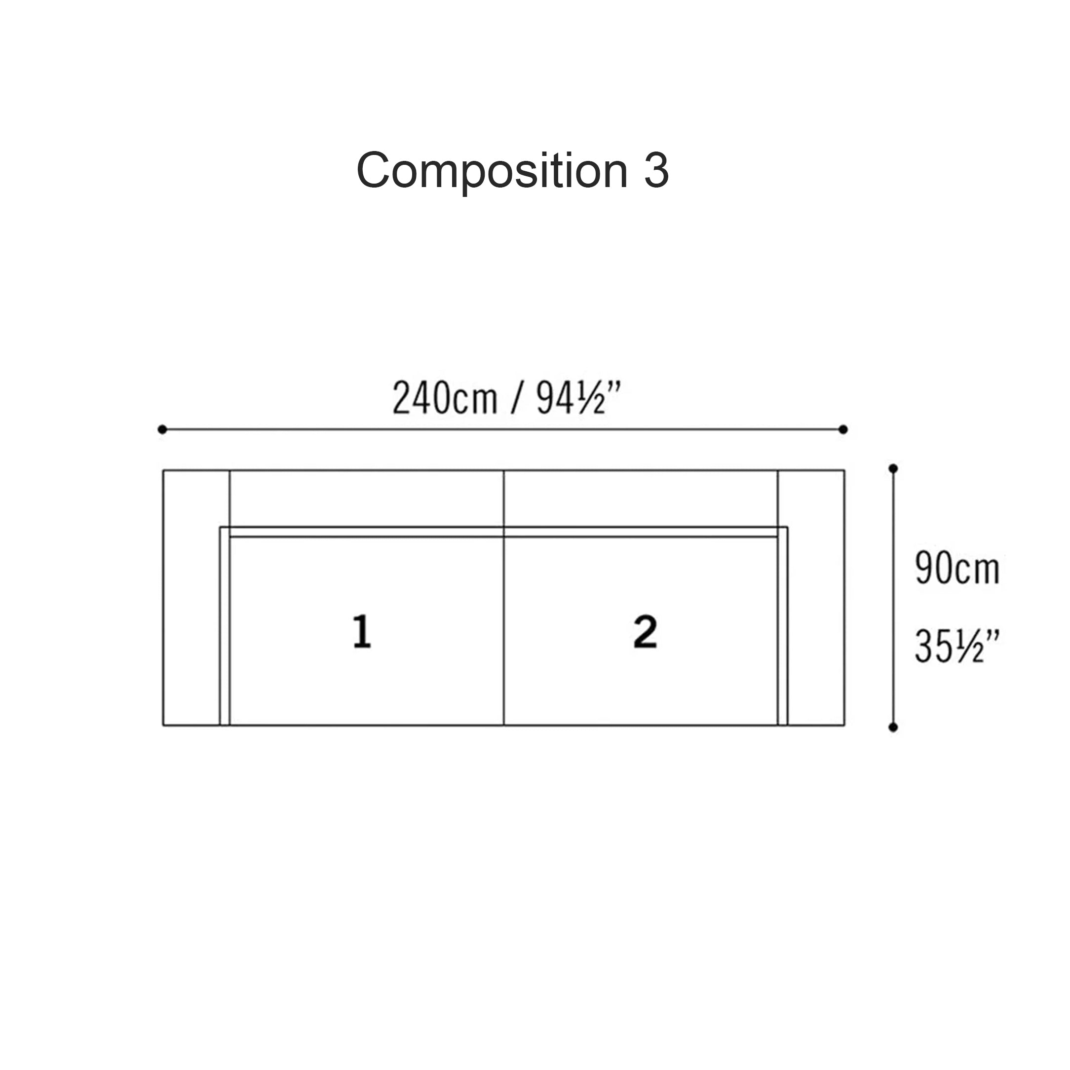 Endless Sectional Sofa: Composition 3