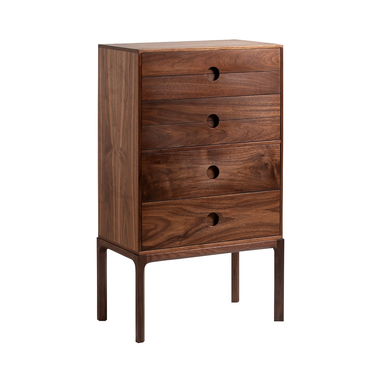 Entre Chest of Drawers: Walnut