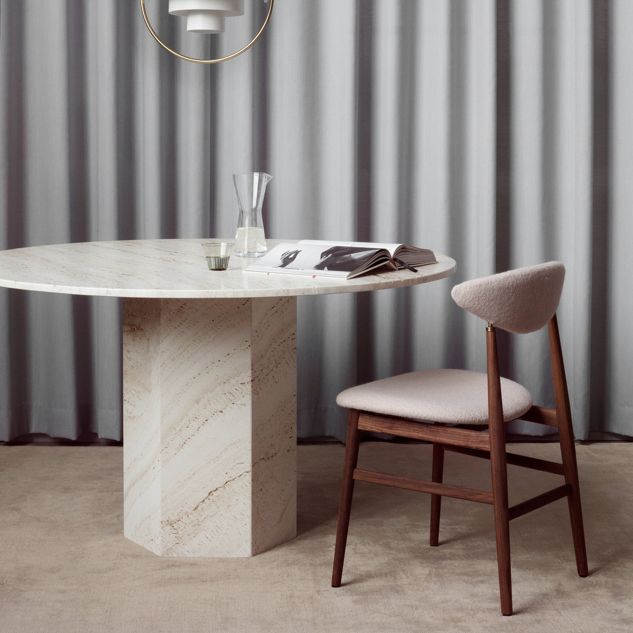 Gent Dining Chair: Fully Upholstered