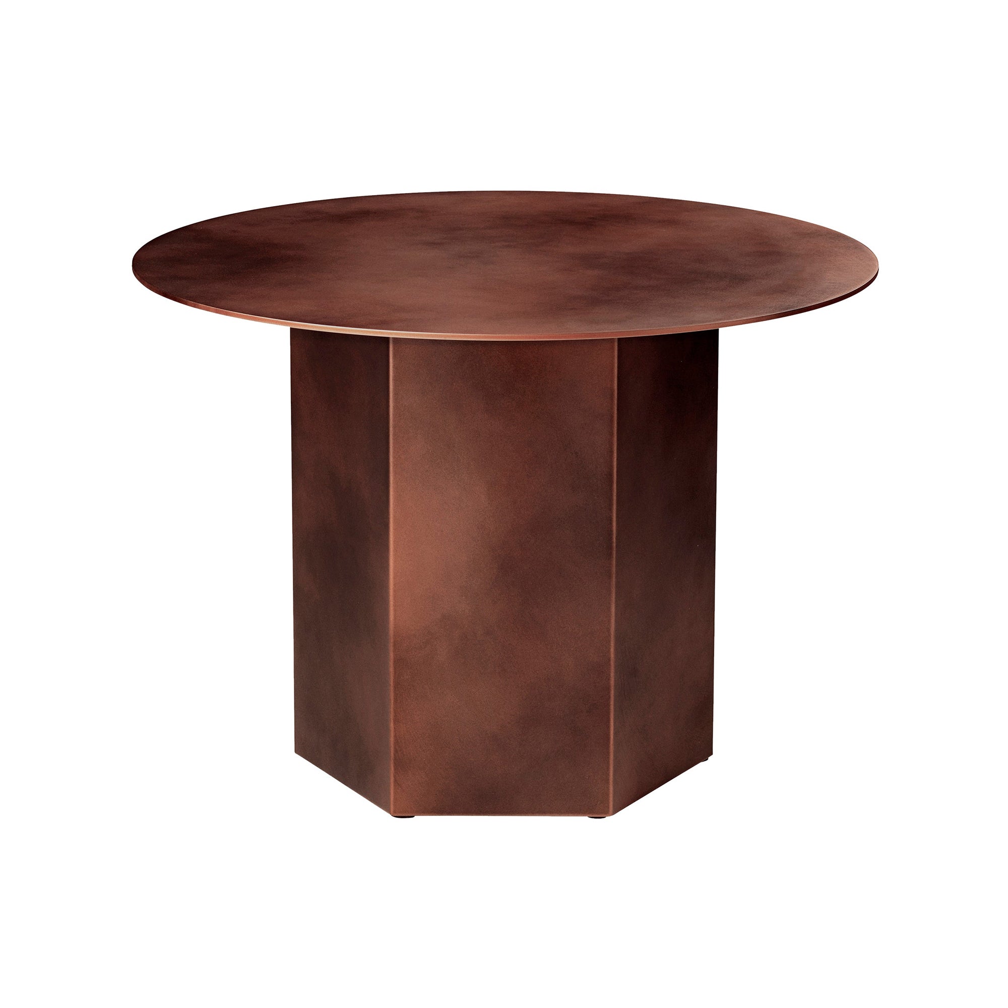 Epic Round Coffee Table: Steel + Small - 23.6