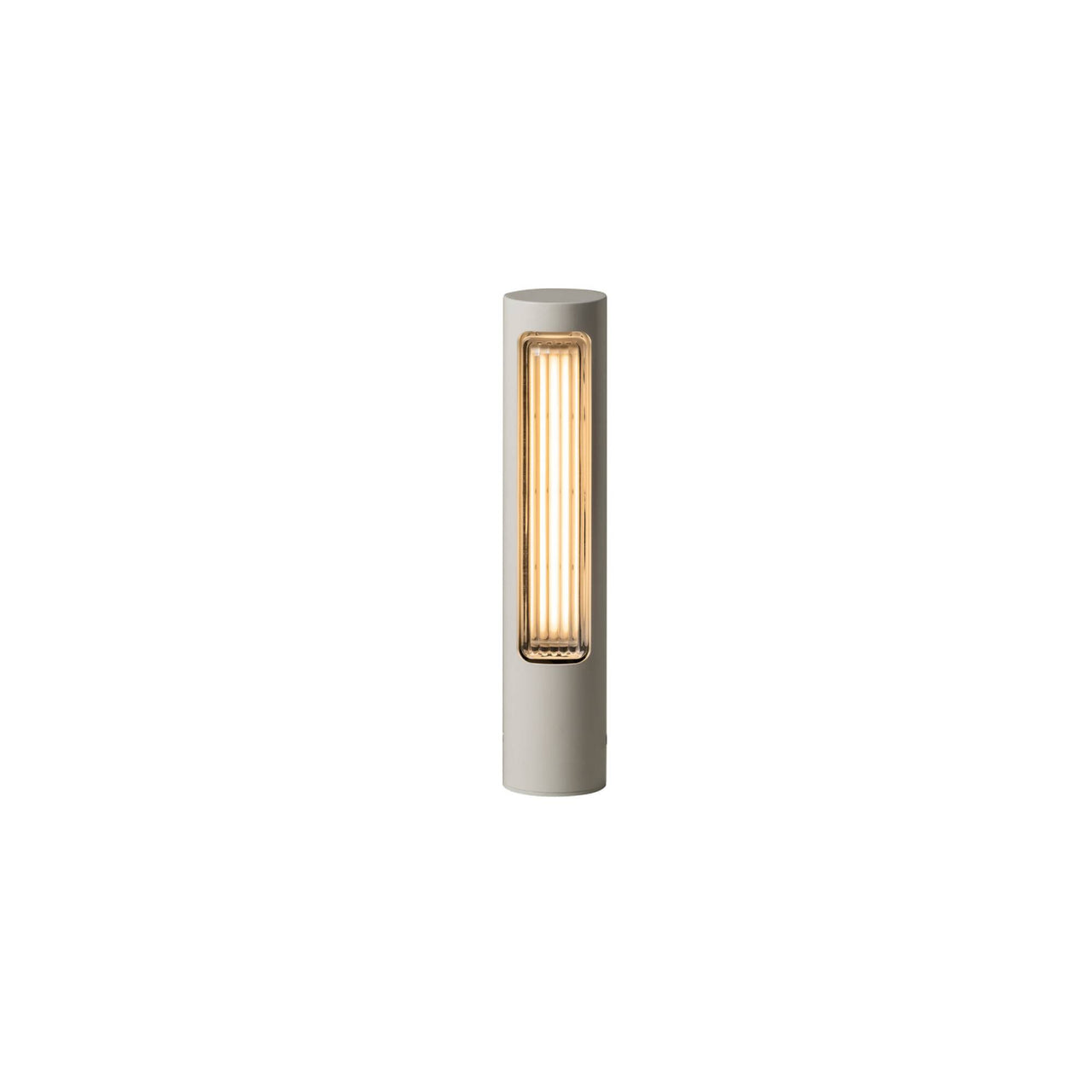 Estadio Baliza Table Lamp: Low + White