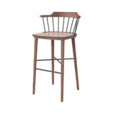 Exchange Bar + Counter Chair: Bar + Natural Walnut