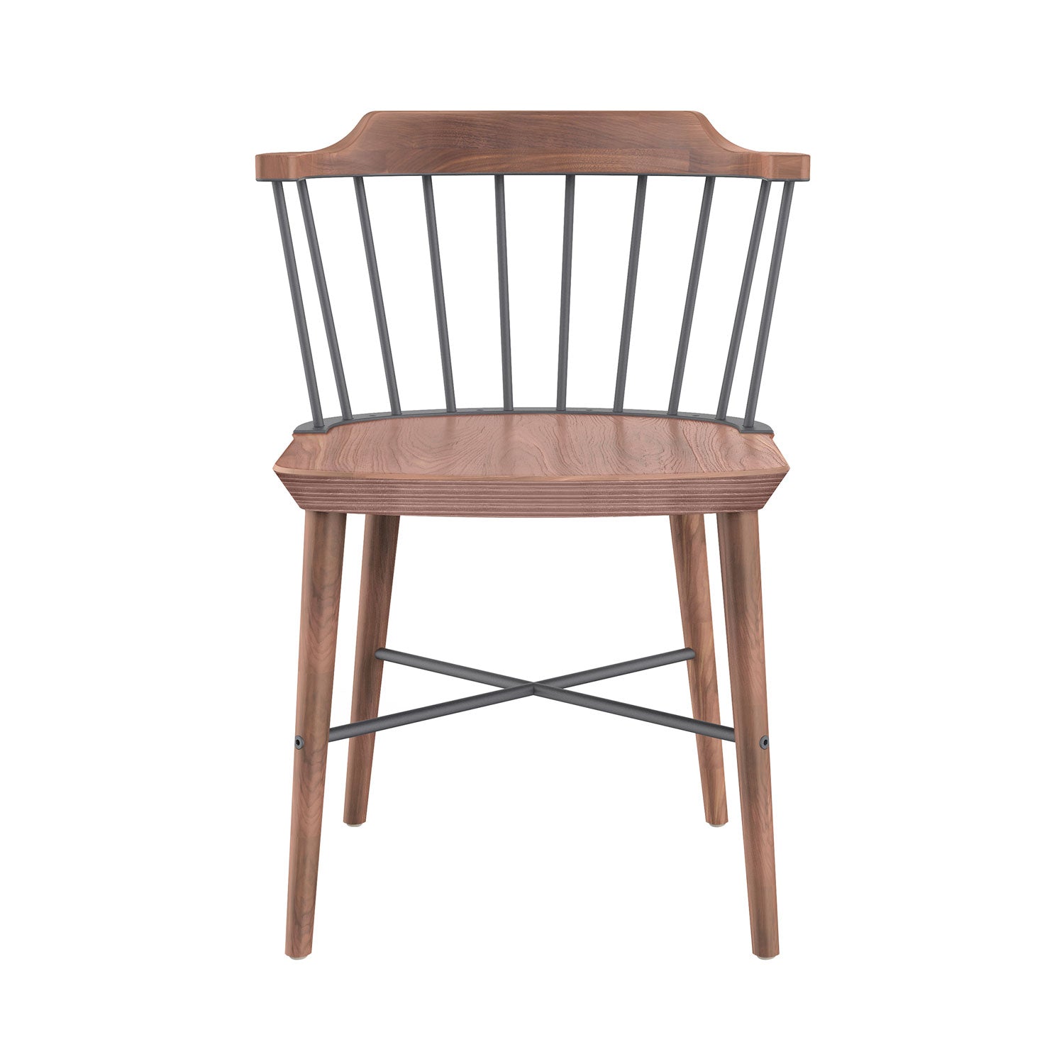 Exchange Dining Chair: Natural Walnut