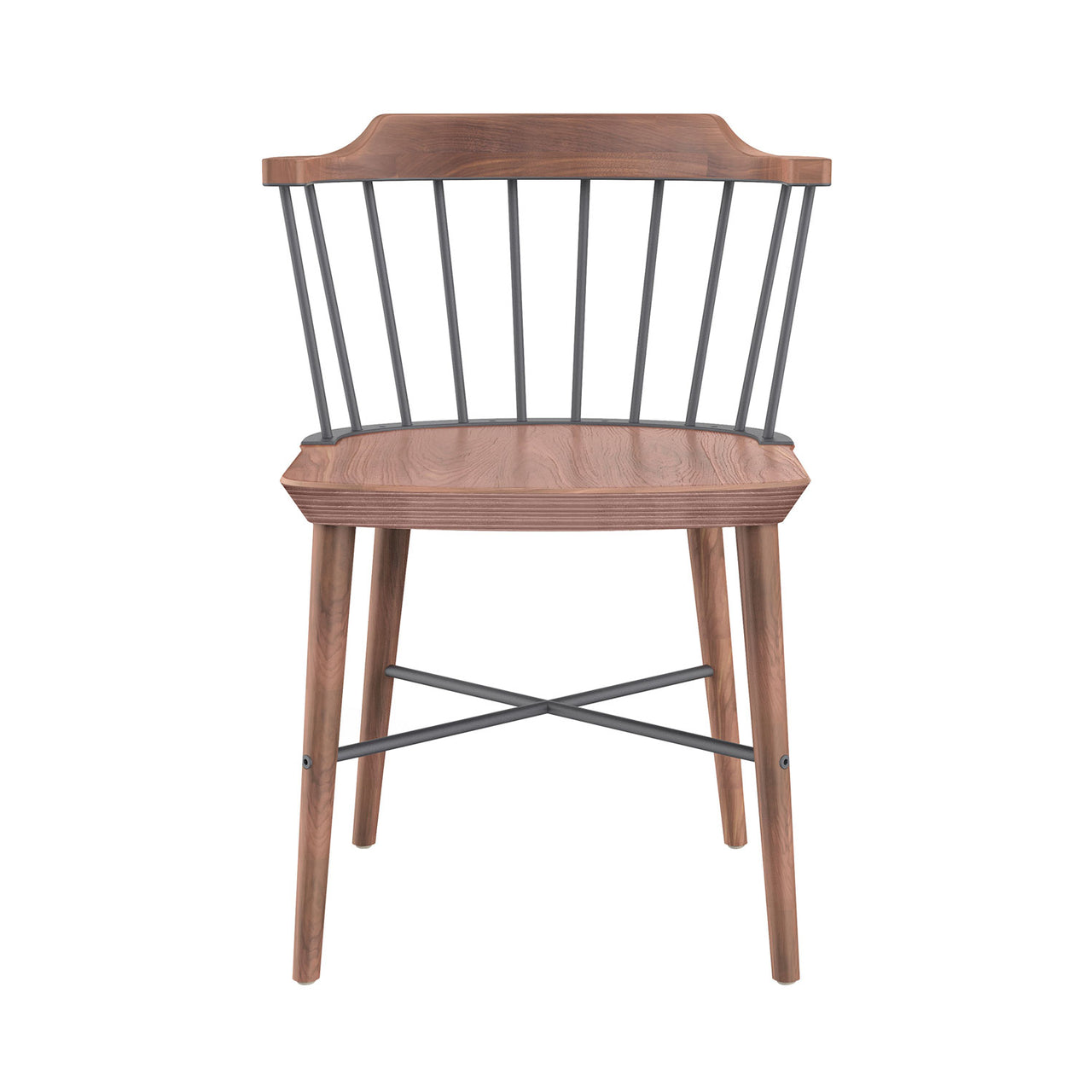 Exchange Dining Chair: Natural Walnut
