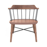 Exchange Lounge Chair: Natural Walnut