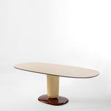 Explorer Oval Dining Table: Single Pedestal