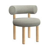 Fat Dining Chair: Natural Oak