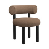Fat Dining Chair: Black Oak