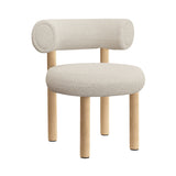 Fat Dining Chair: Natural Oak