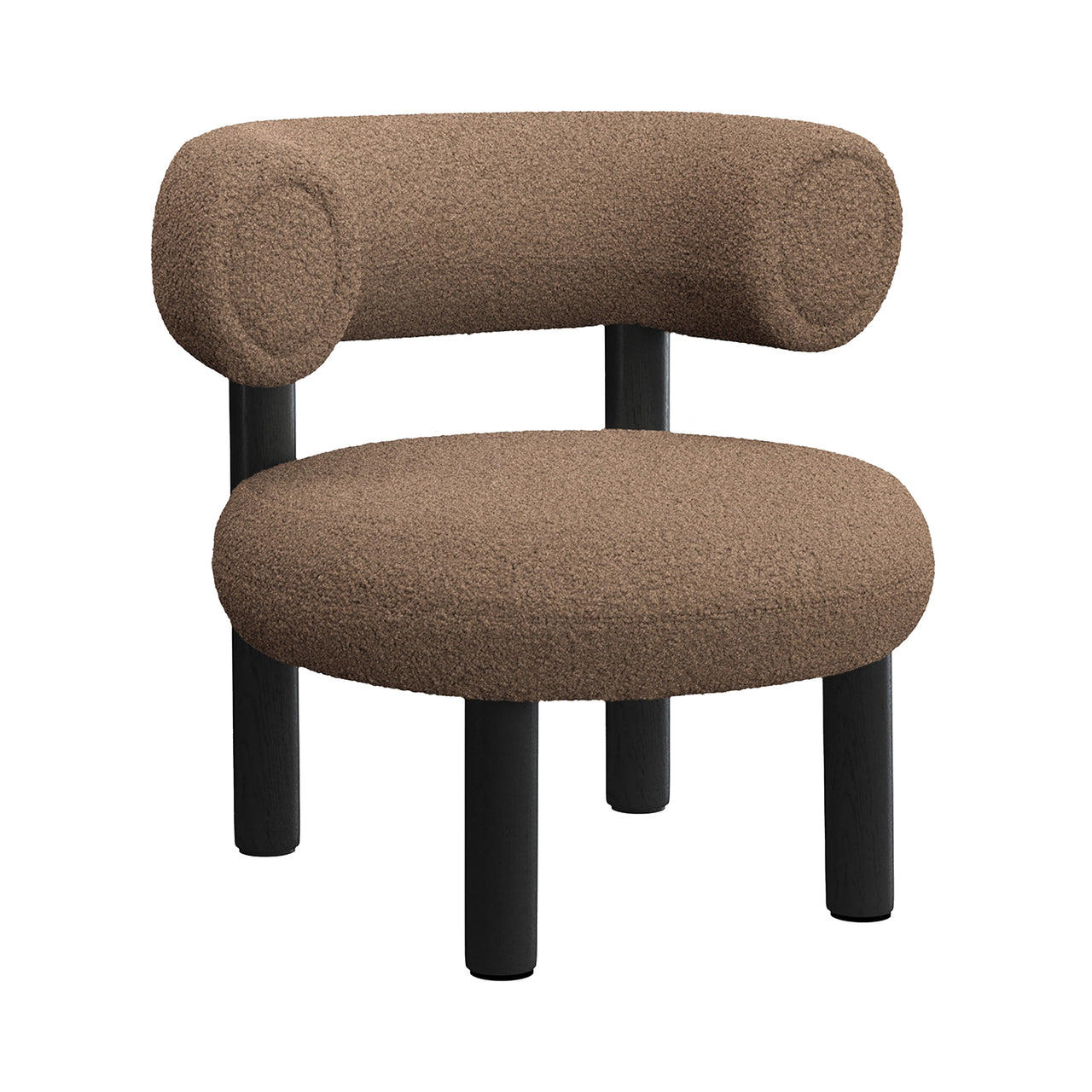 Fat Lounge Chair: Back Oak