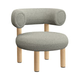 Fat Lounge Chair: Natural Oak