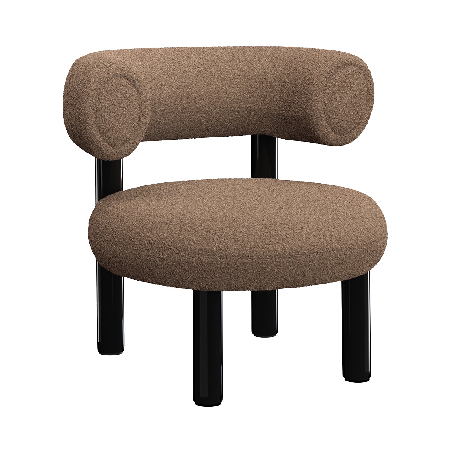 Fat Lounge Chair: Back Oak