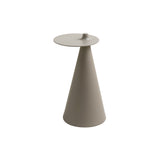 Fez Side Table: Round + Cosy Grey