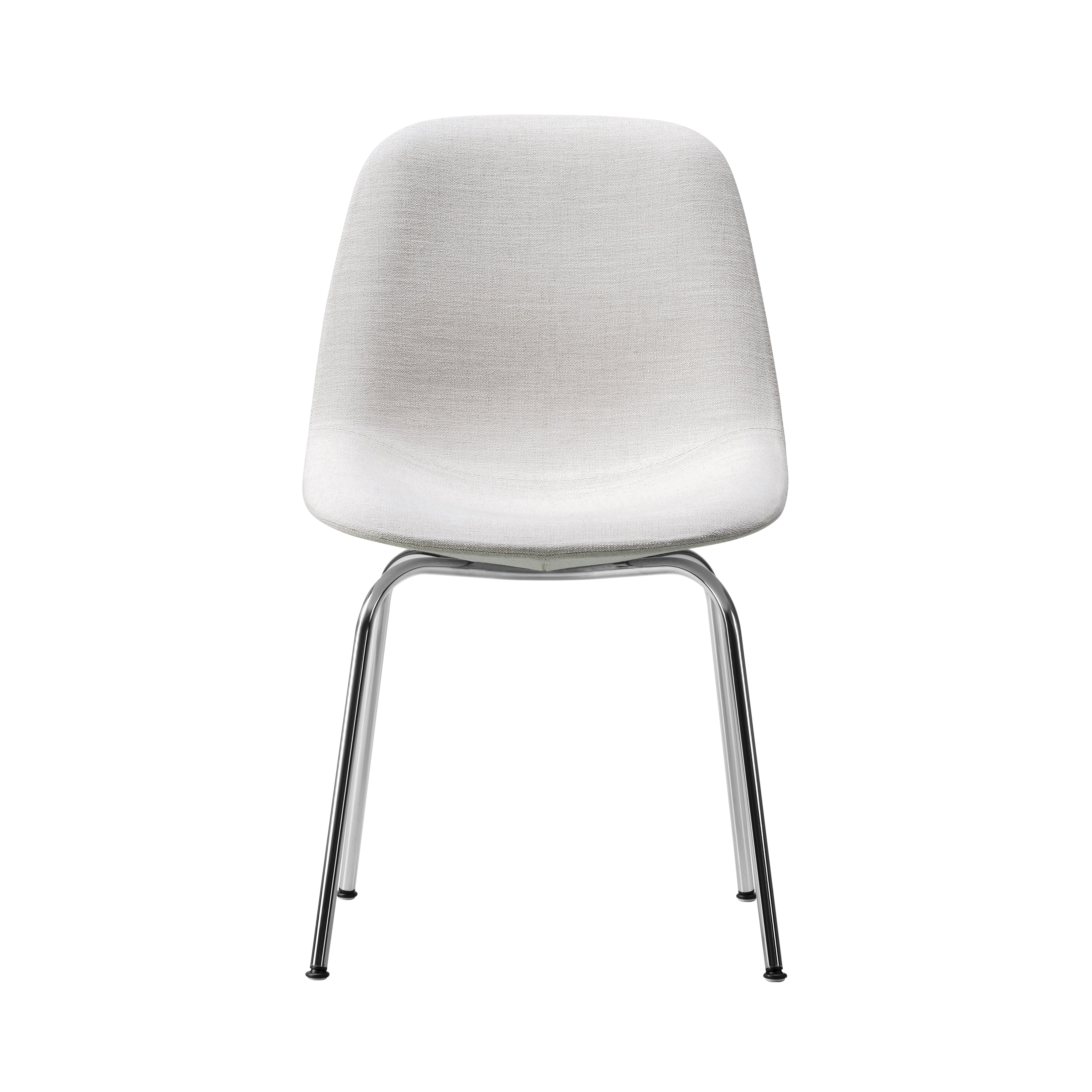 Eyes Tube Base Chair: Without Buttons + Stainless Steel