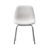 Eyes Tube Base Chair: Without Buttons + Stainless Steel