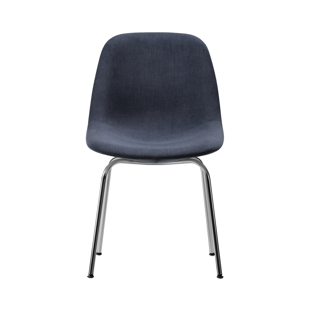 Eyes Tube Base Chair: Without Buttons + Stainless Steel