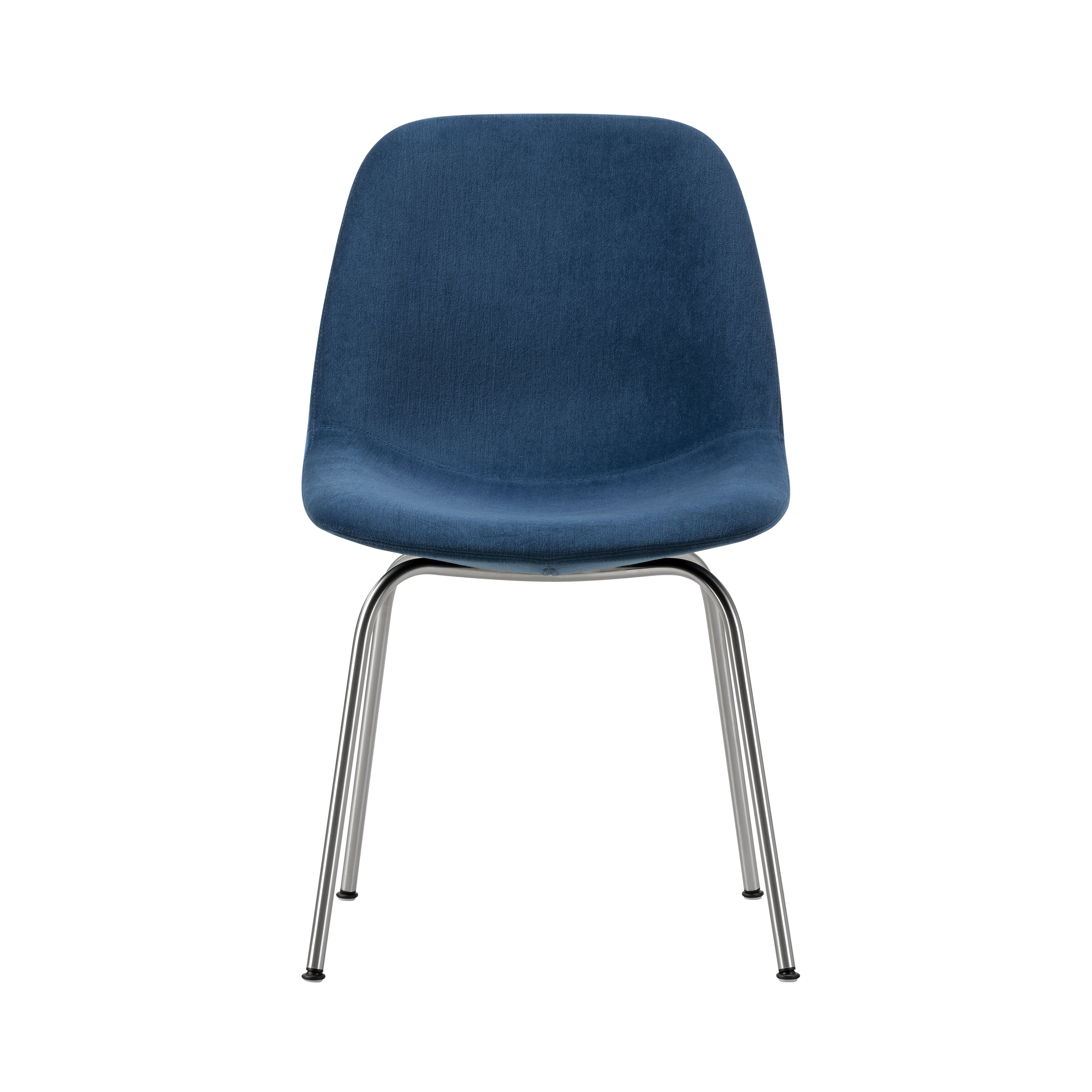 Eyes Tube Base Chair: Without Buttons + Stainless Steel