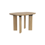 Analog Side Table: Solid oak