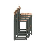 Pelagus Bar + Counter Stool: Counter + Hunter Green