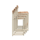 Pelagus Bar + Counter Stool: Counter + Light Ivory