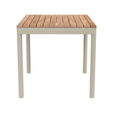 Pelagus Table: Square + Light Ivory