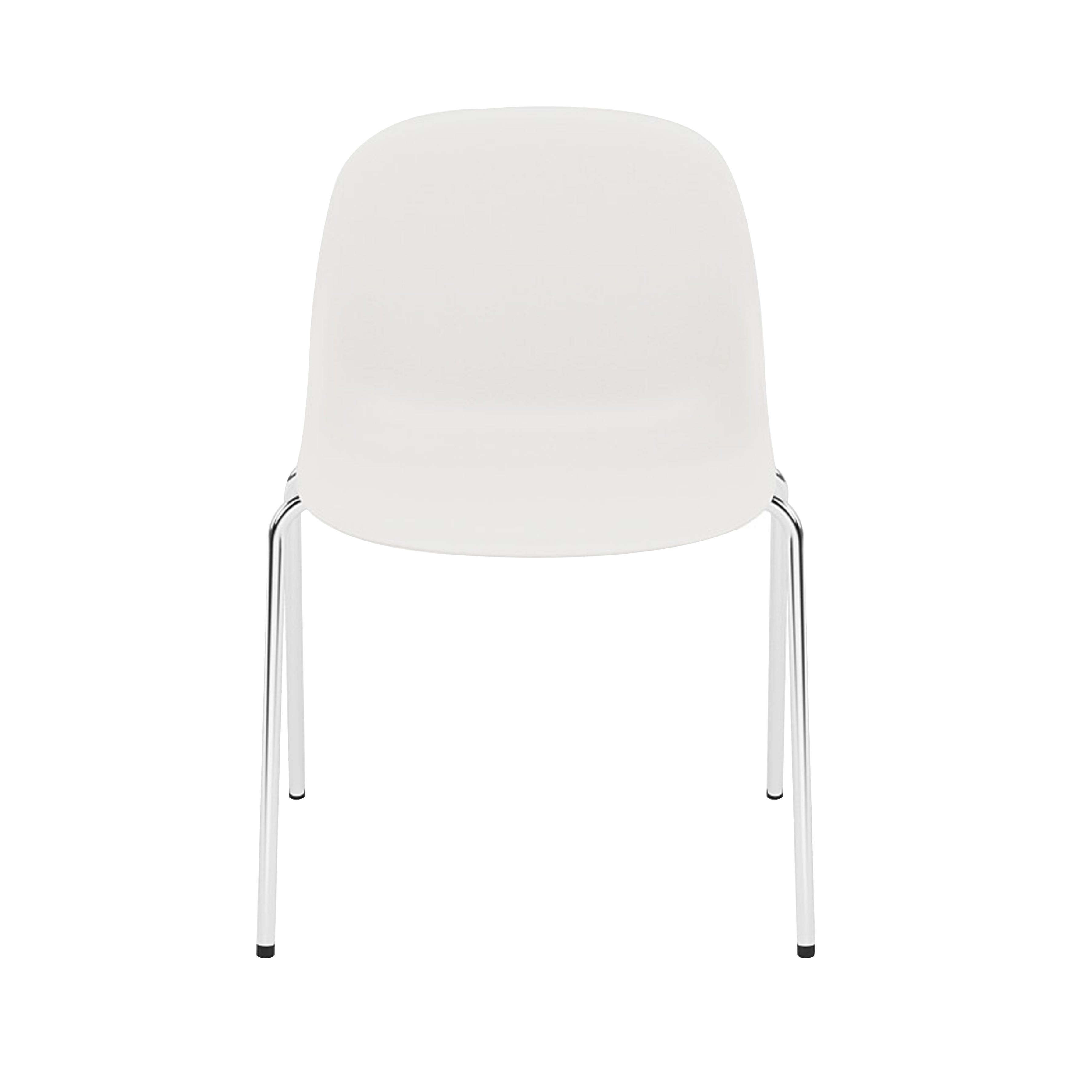 Fiber Side Chair: A-Base + Recycled Shell + Natural White