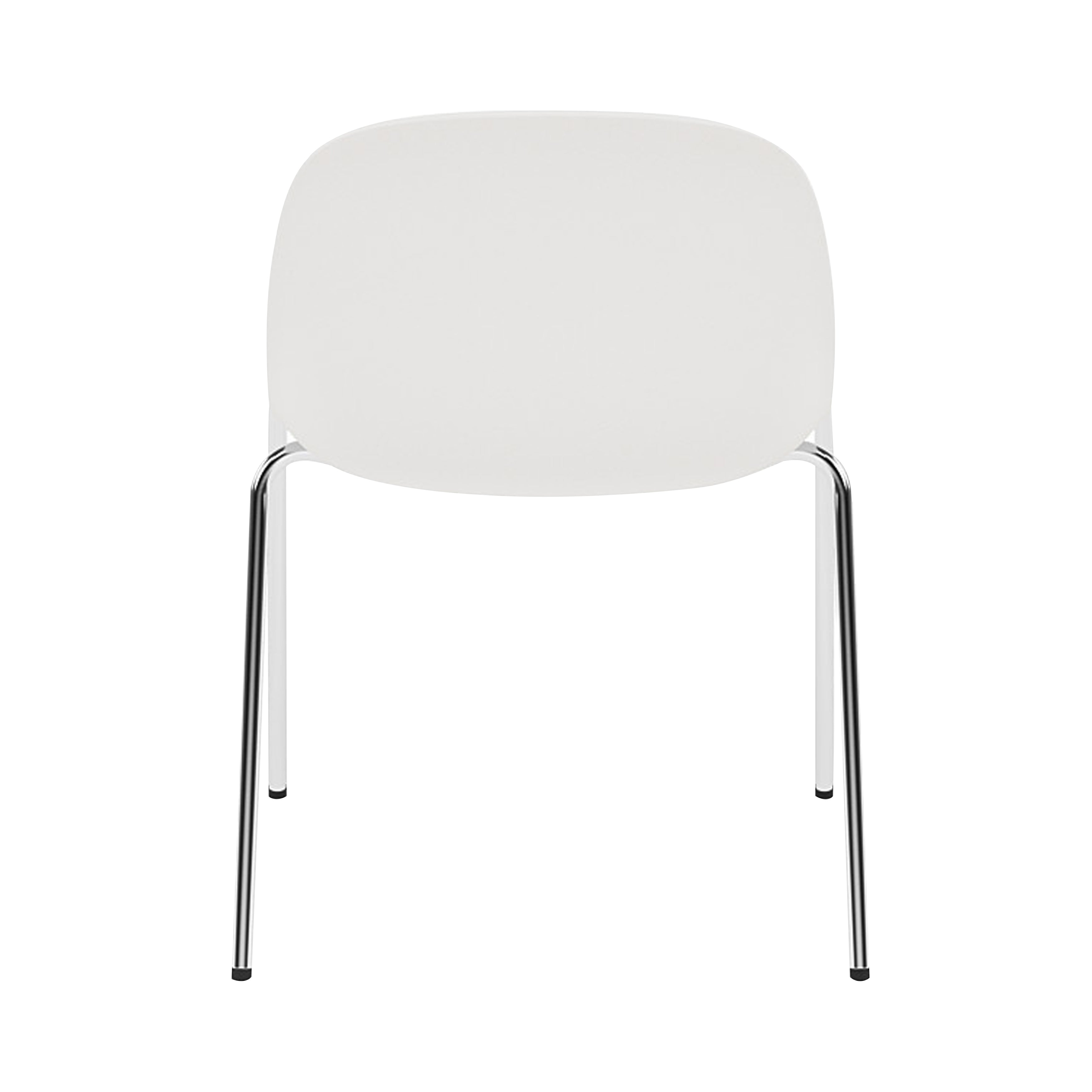 Fiber Side Chair: A-Base + Recycled Shell + Natural White