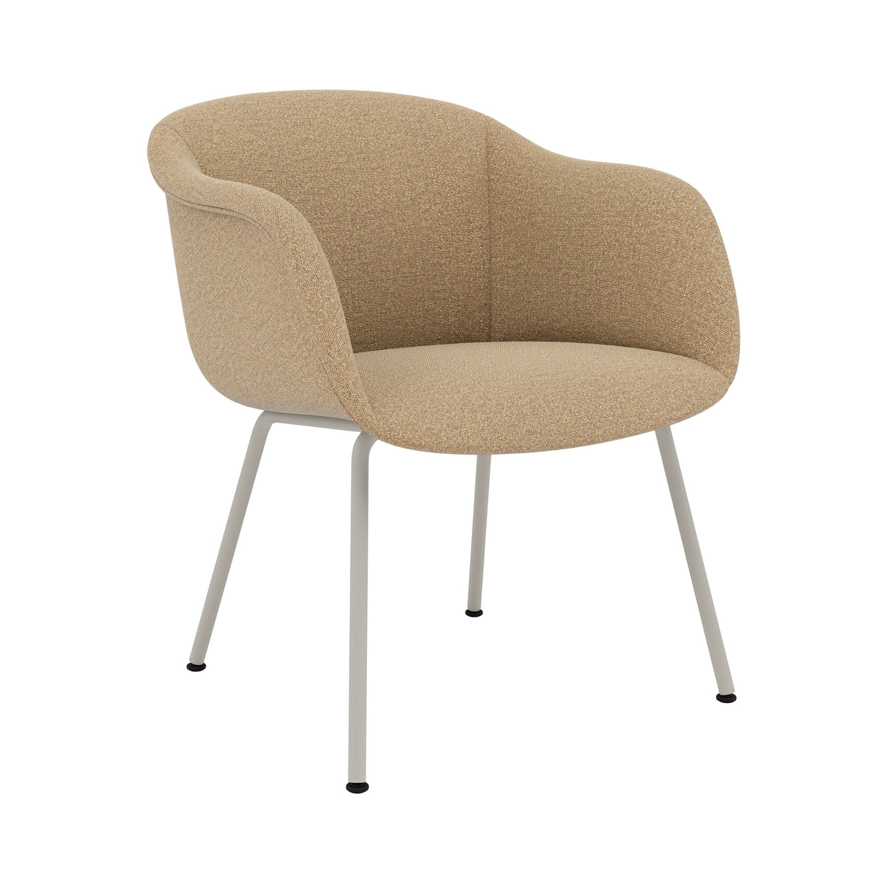 Fiber Soft Armchair: Tube Base - Quick Ship