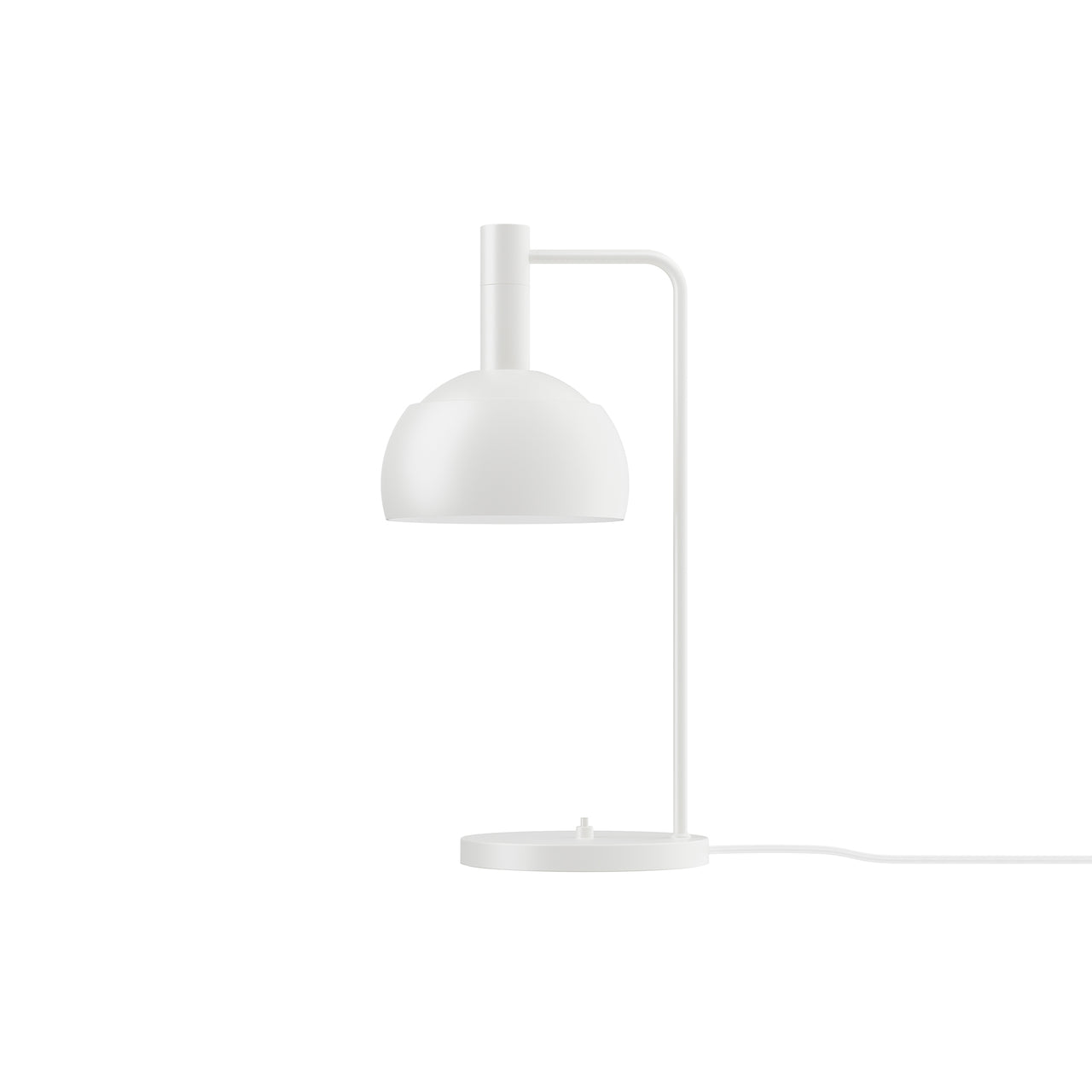 FJ Elements Table Lamp: White