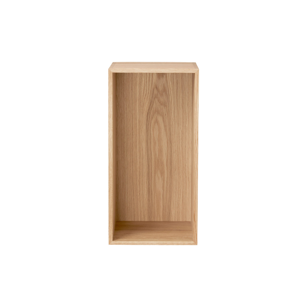 FK630510 Bookcase Upright: Oiled Oak