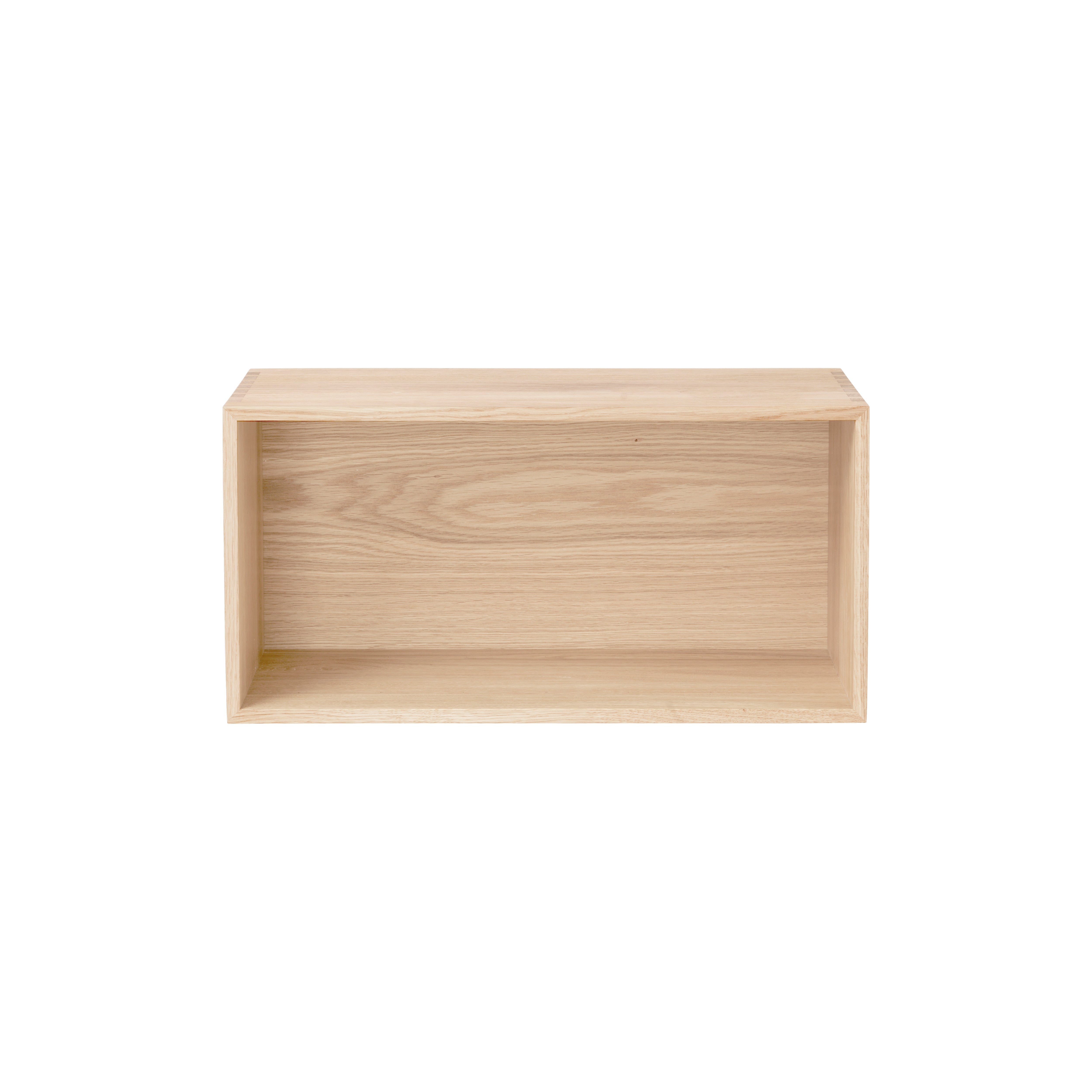 FK631005 Bookcase: White Oiled Oak