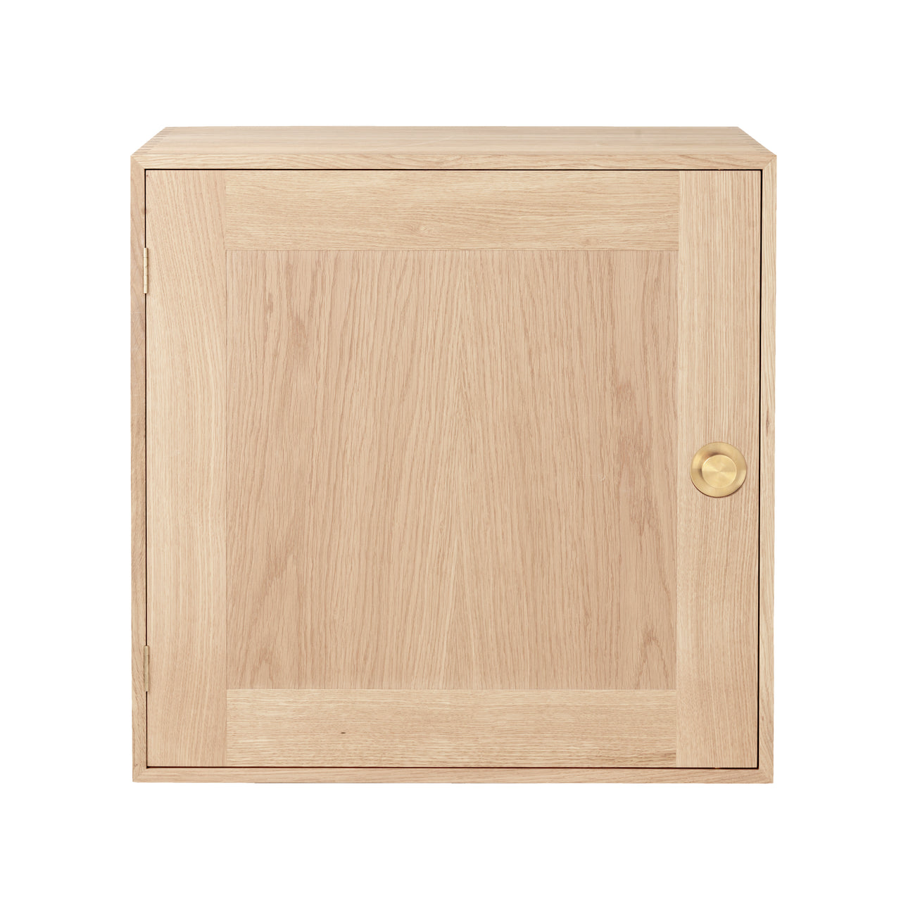 FK631115 Cabinet: Left + White Oiled Oak