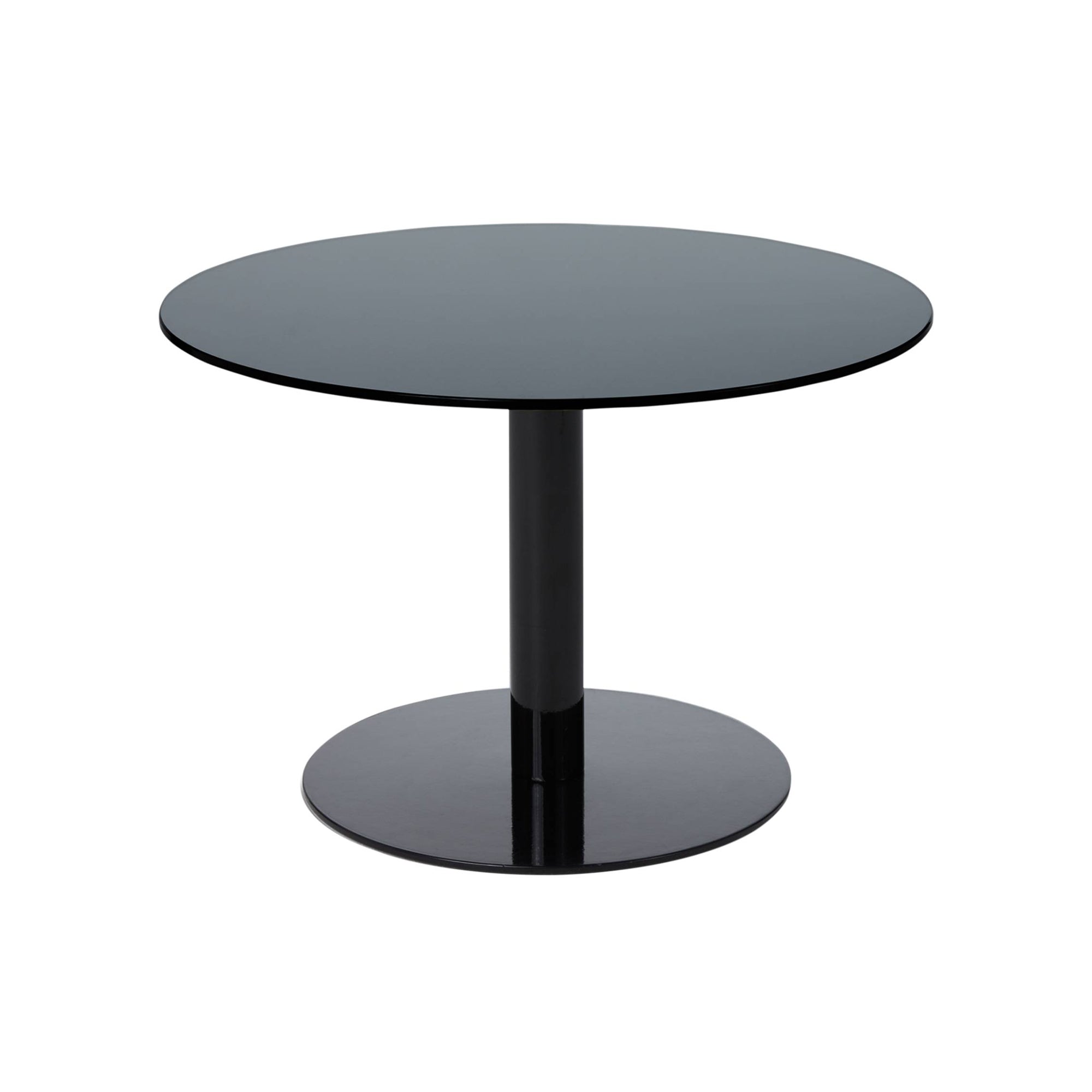 Flash Side Table: Circle + Black