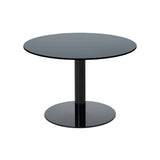 Flash Side Table: Circle + Black