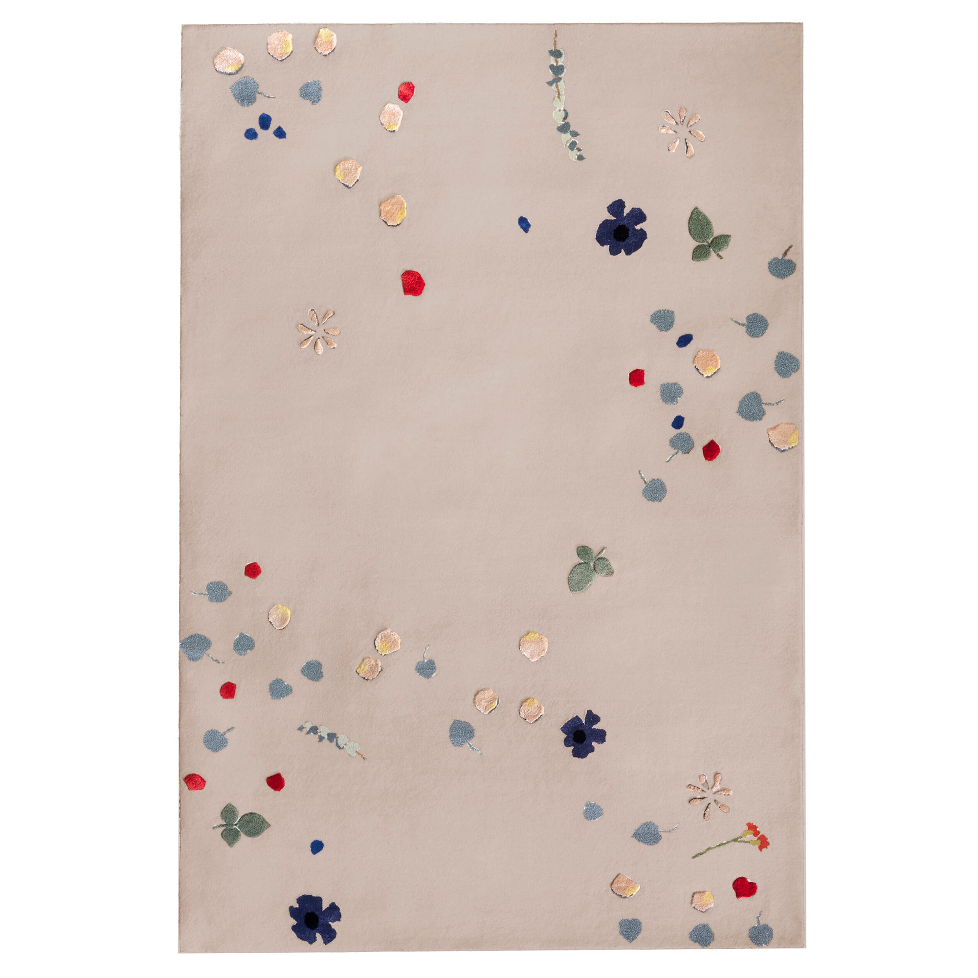 Fleur Platinum Rug: Large - 118.1