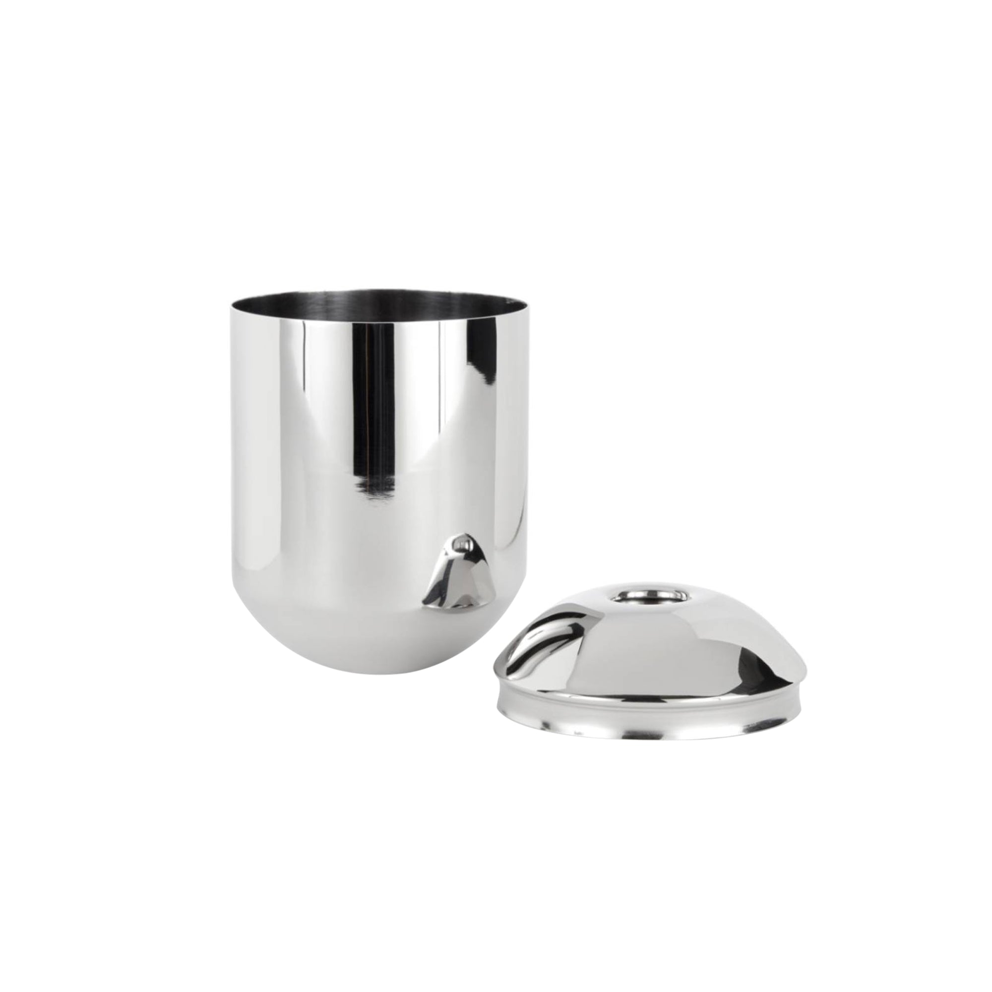 Form Tea Caddy: Stainless Steel