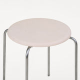 Petit Rond Stool: Upholstered
